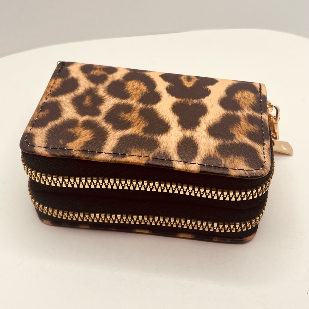 Mini Wallet for women double zipper design